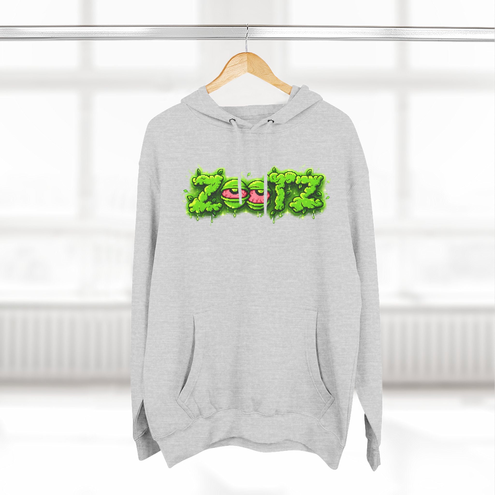 ZOOTZ Fleece Oversize Retro Hoodie