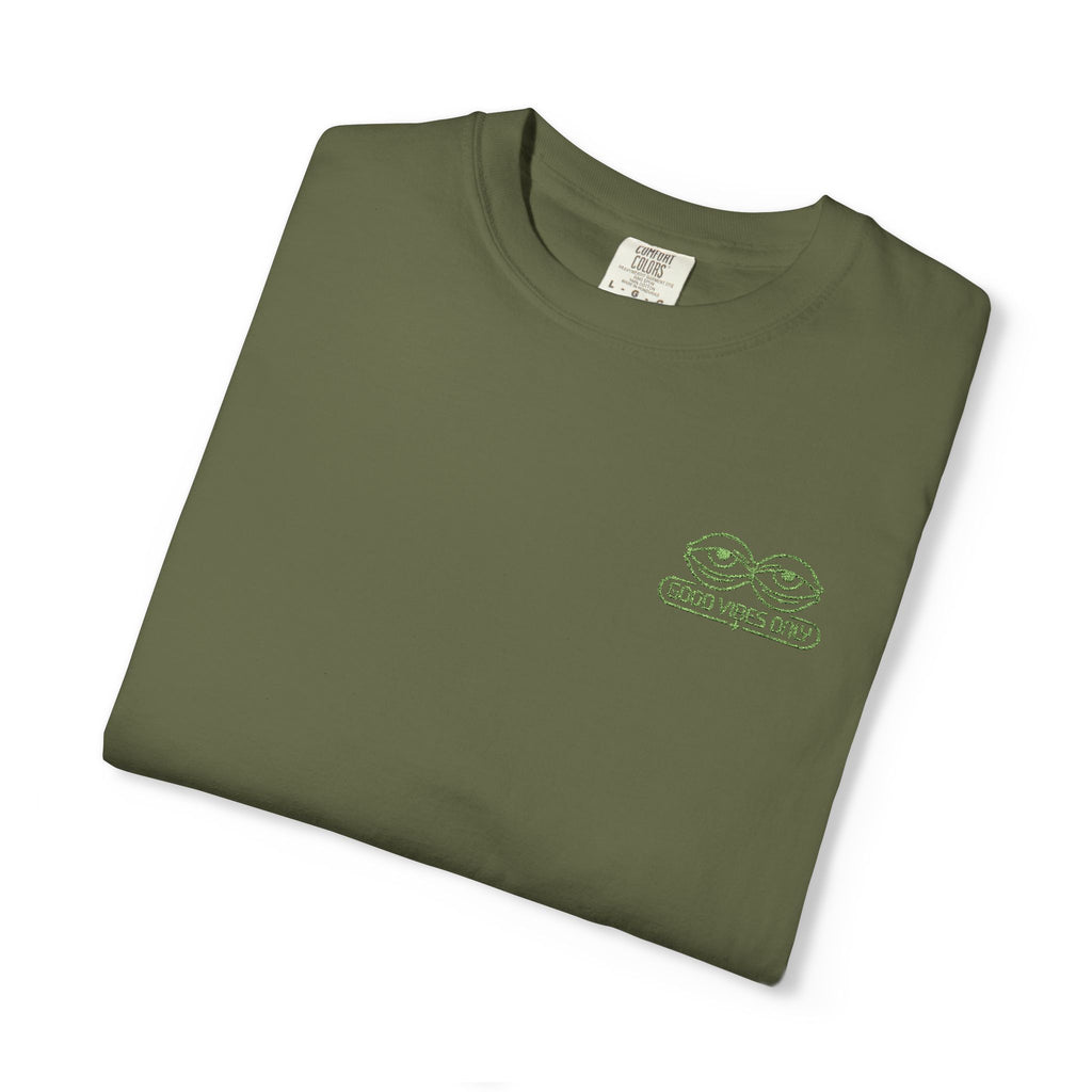 ZOOTZ Embroidered Oversized faded t-shirt