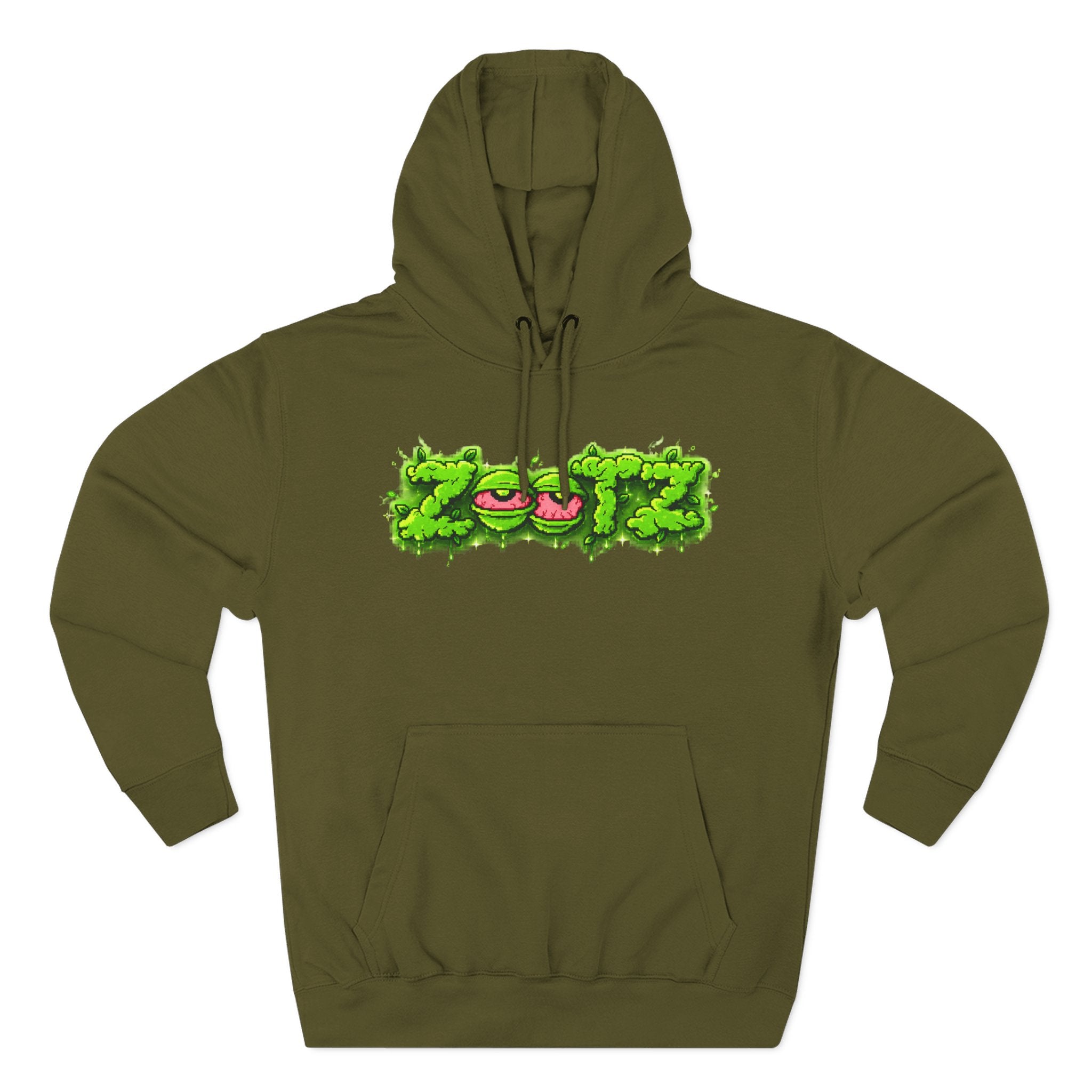 ZOOTZ Fleece Oversize Retro Hoodie