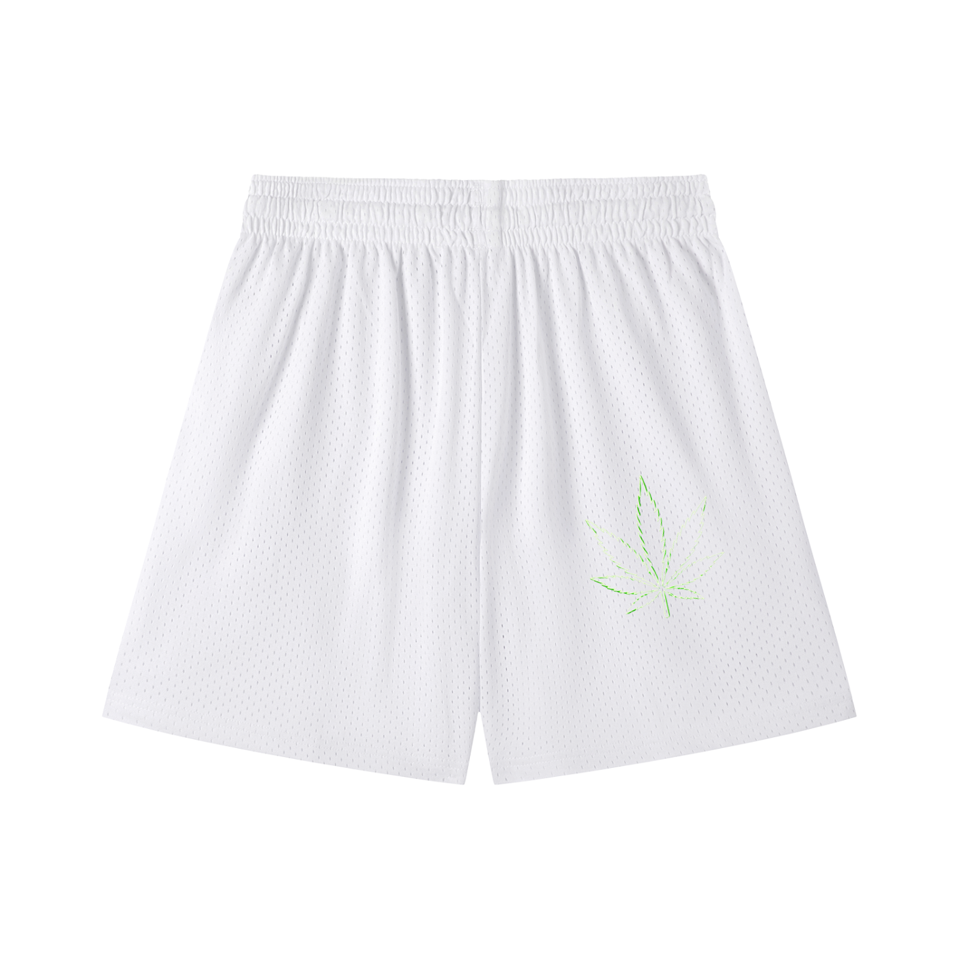 ZOOTZ Mesh Drawstring Retro Shorts