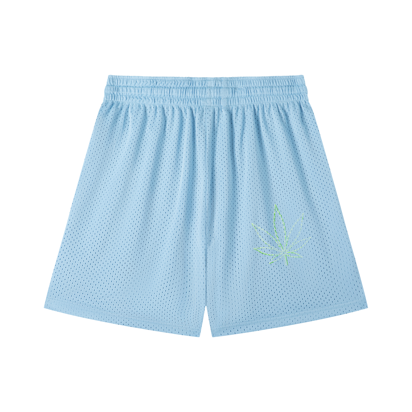 ZOOTZ Mesh Drawstring Retro Shorts